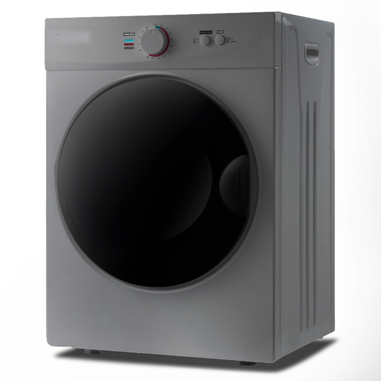 Aufind 6.6 Cubic Feet Cu. Ft. High Efficiency Electric Stackable Dryer